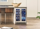 Dual Zone, Dual Door Wine Cooler